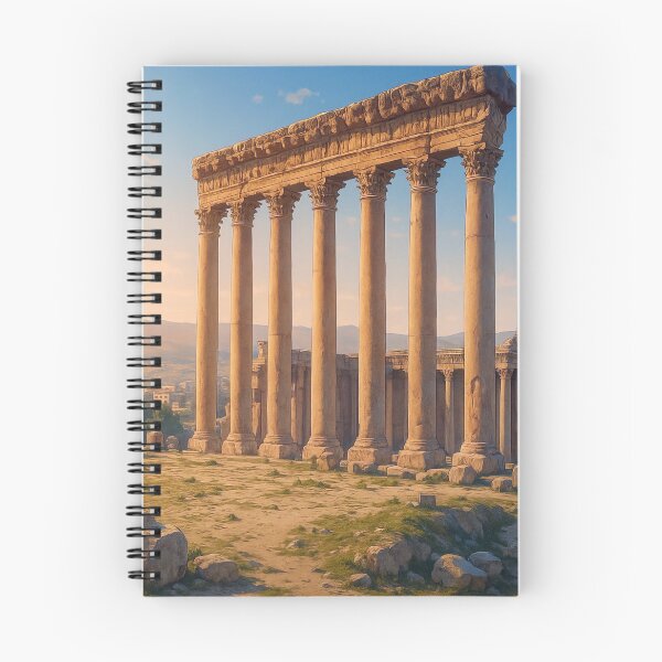 Item preview, Temple of Jupiter in Baalbek Roman Ruins designed and sold by KAI-Studio.