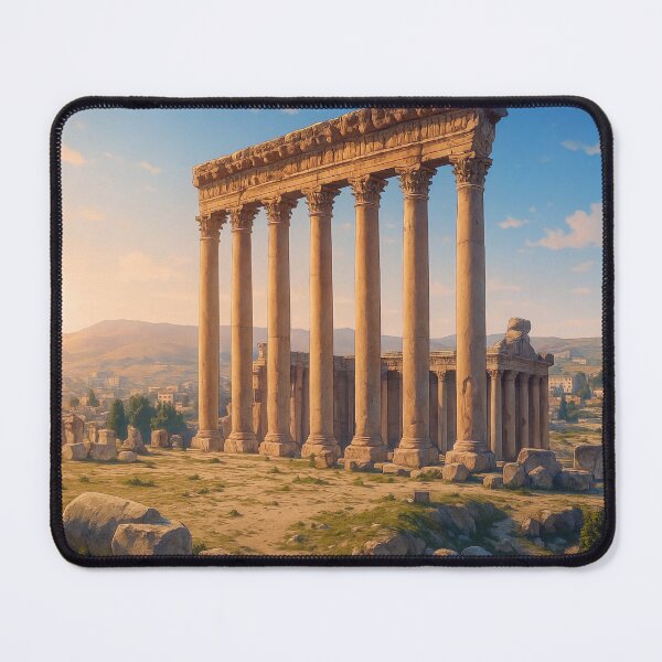 Item preview, Temple of Jupiter in Baalbek Roman Ruins designed and sold by KAI-Studio.