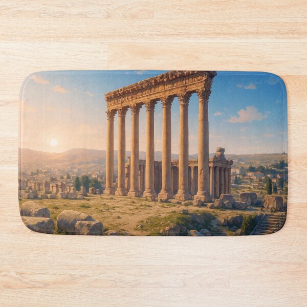 Item preview, Temple of Jupiter in Baalbek Roman Ruins designed and sold by KAI-Studio.