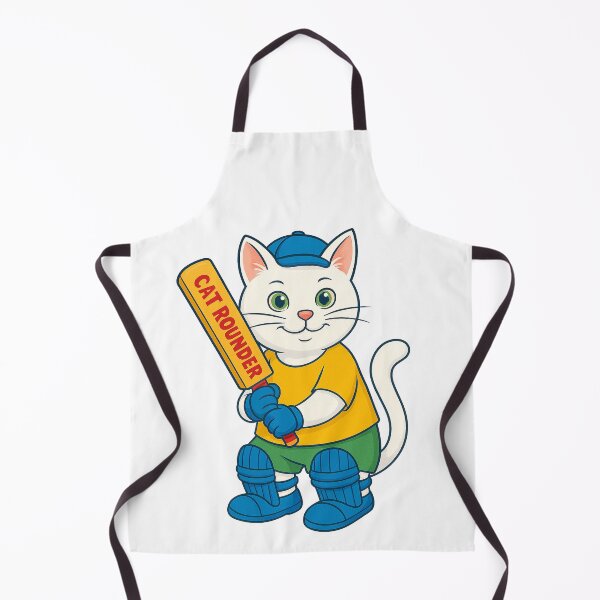 Item preview, cricketer Catrounder Cat designed and sold by UniqueDesignHub.