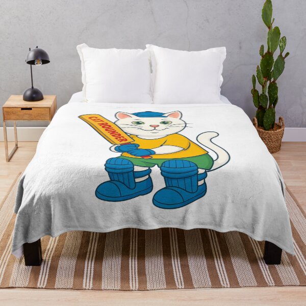 Item preview, cricketer Catrounder Cat designed and sold by UniqueDesignHub.