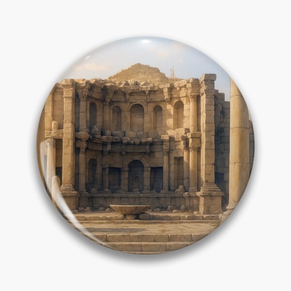 Item preview, The Ruin of Nymphaeum in Jerash designed and sold by KAI-Studio.