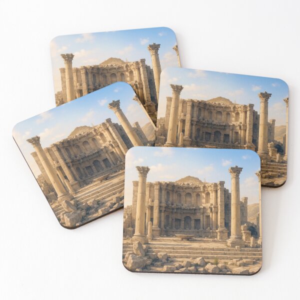 Item preview, The Ruin of Nymphaeum in Jerash designed and sold by KAI-Studio.