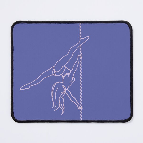 Item preview, Pole dancing illustration | Purple-Blue collection designed and sold by MarieBlly.