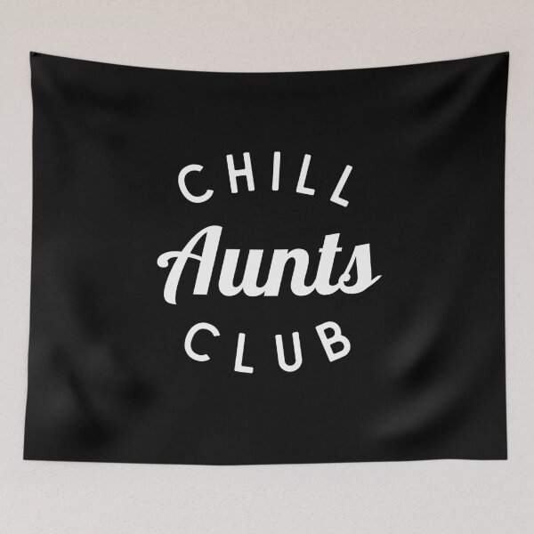 Item preview, Chill Aunts Club Shirt, Funny Aunt Shirt designed and sold by Sleepy Cat Design.