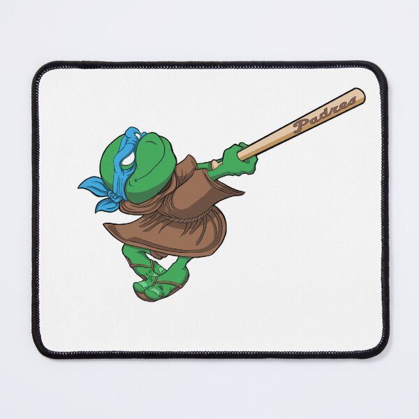Item preview, Turtle Friar Playing Baseball designed and sold by Guero Ink.