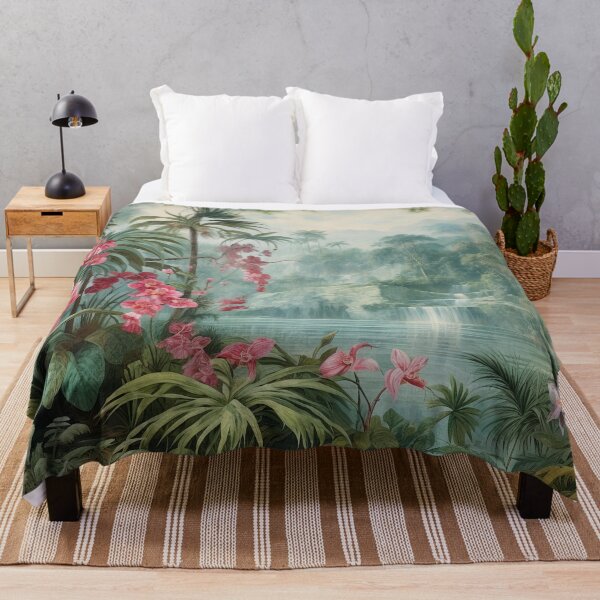 Item preview, Vintage Wild Orchids designed and sold by LeMercredi.
