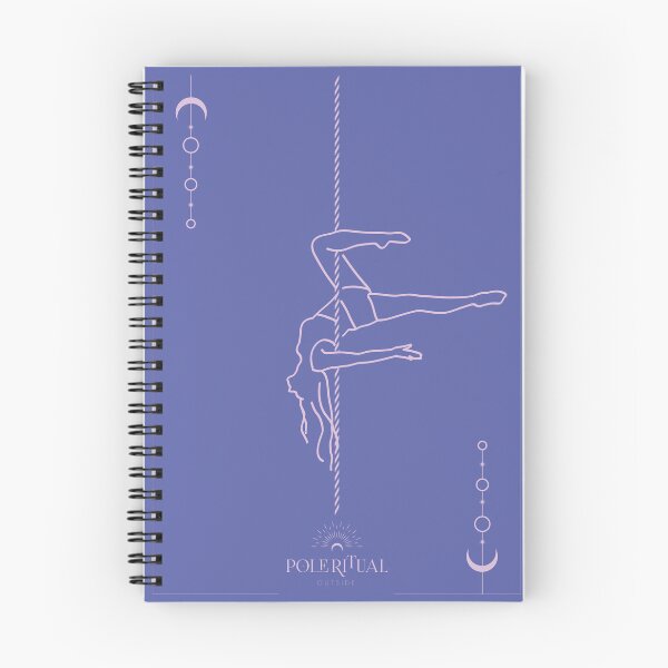 Item preview, Pole dancing illustration | Purple-Blue collection designed and sold by MarieBlly.