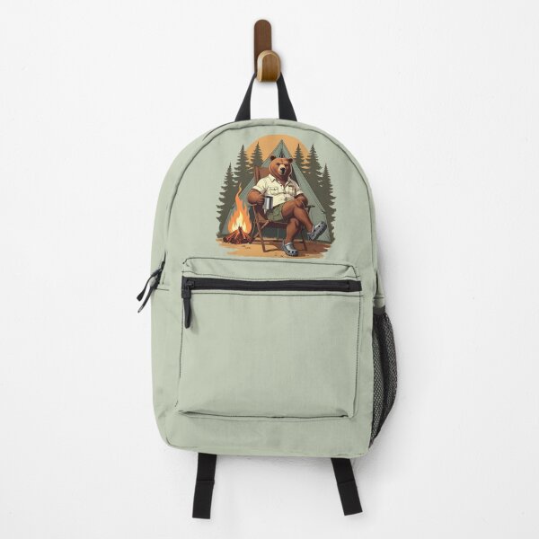 Item preview, Cool Camping Papa Bear, Let's Camp Like a Pro designed and sold by QuirkySpark.