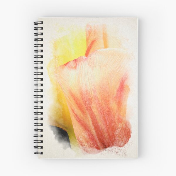 Item preview, closeup of two tulips in watercolor designed and sold by FotoMahieu.