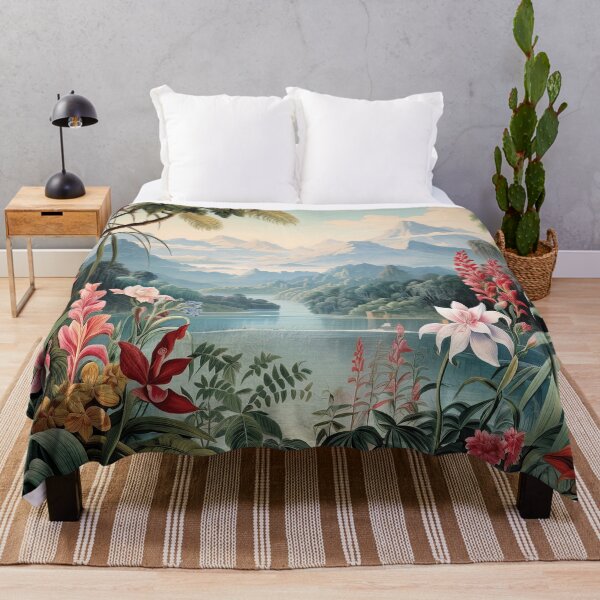 Item preview, Vintage Garden by the Lake designed and sold by LeMercredi.