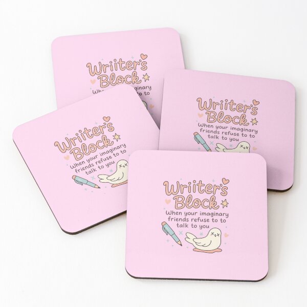 Item preview, Pastel Writer’s Block with Ghost Dove designed and sold by BumbleBeeBuzzz.