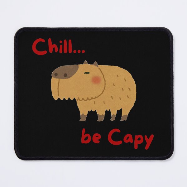 Item preview, Chill Be Capy – Cute Capybara Aesthetic Animal Meme Design designed and sold by lunacustomsph.