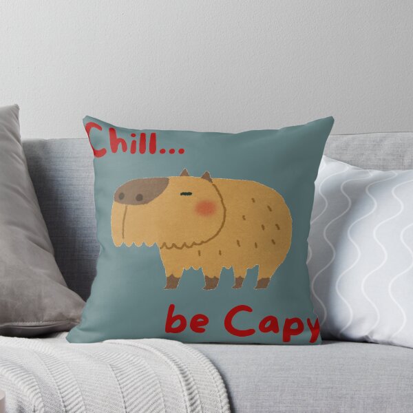 Item preview, Chill Be Capy – Cute Capybara Aesthetic Animal Meme Design designed and sold by lunacustomsph.