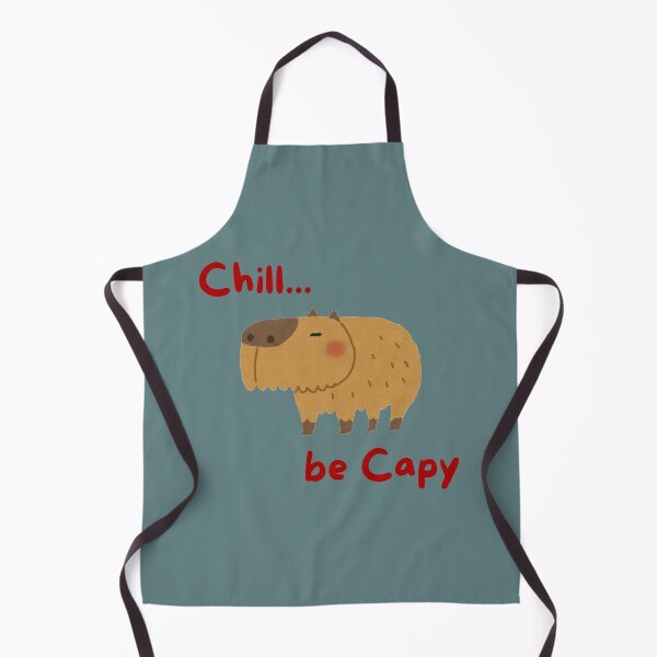 Item preview, Chill Be Capy – Cute Capybara Aesthetic Animal Meme Design designed and sold by lunacustomsph.