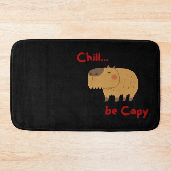 Item preview, Chill Be Capy – Cute Capybara Aesthetic Animal Meme Design designed and sold by lunacustomsph.