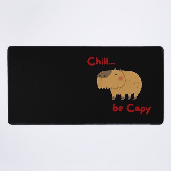 Item preview, Chill Be Capy – Cute Capybara Aesthetic Animal Meme Design designed and sold by lunacustomsph.