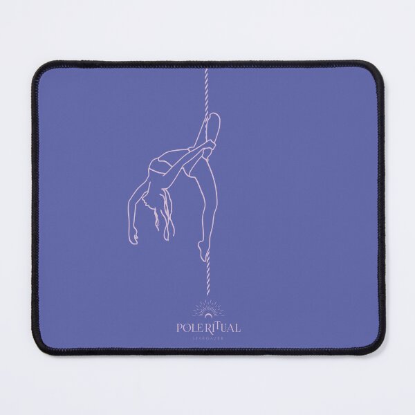 Item preview, Pole dancing illustration | Purple-Blue collection designed and sold by MarieBlly.