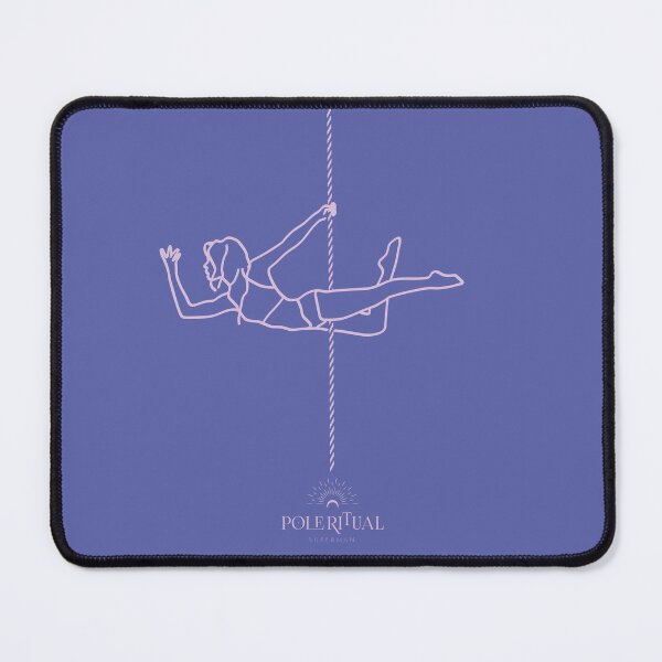 Item preview, Pole dancing illustration | Purple-Blue collection designed and sold by MarieBlly.