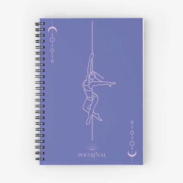 Item preview, Pole dancing illustration | Purple-Blue collection designed and sold by MarieBlly.