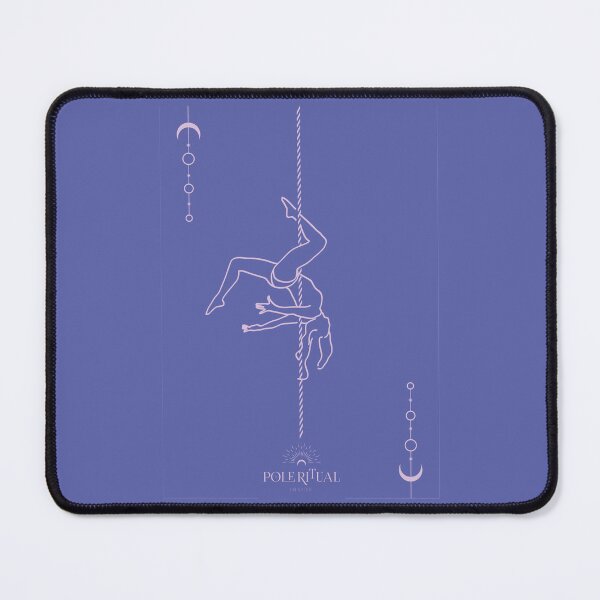 Item preview, Pole dancing illustration | Purple-Blue collection designed and sold by MarieBlly.