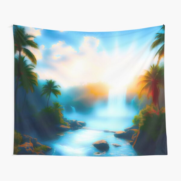 Arteman Inspiration - Collection Oasis Paradisiaque - "Transmutation Céleste" Tentures
