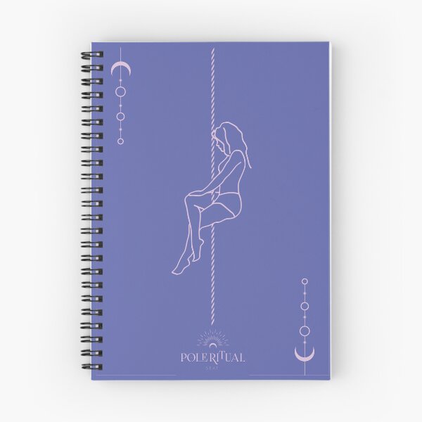 Item preview, Pole dancing illustration | Purple-Blue collection designed and sold by MarieBlly.