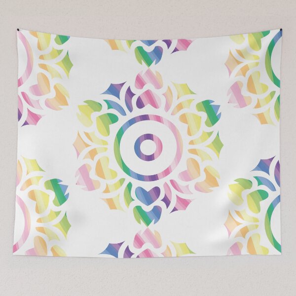 Item preview, Rainbow Thai Line Art designed and sold by BaiYok.