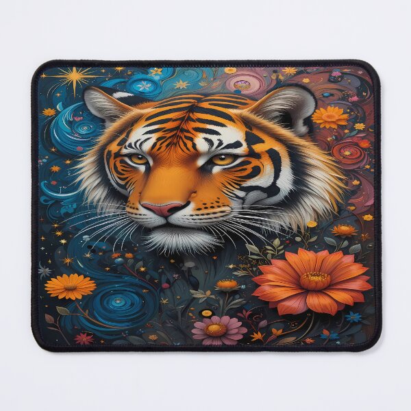 Item preview, Cosmic Tiger – Mystical Artwork designed and sold by PawPrintStyles.