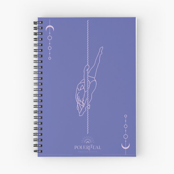Item preview, Pole dancing illustration | Purple-Blue collection designed and sold by MarieBlly.