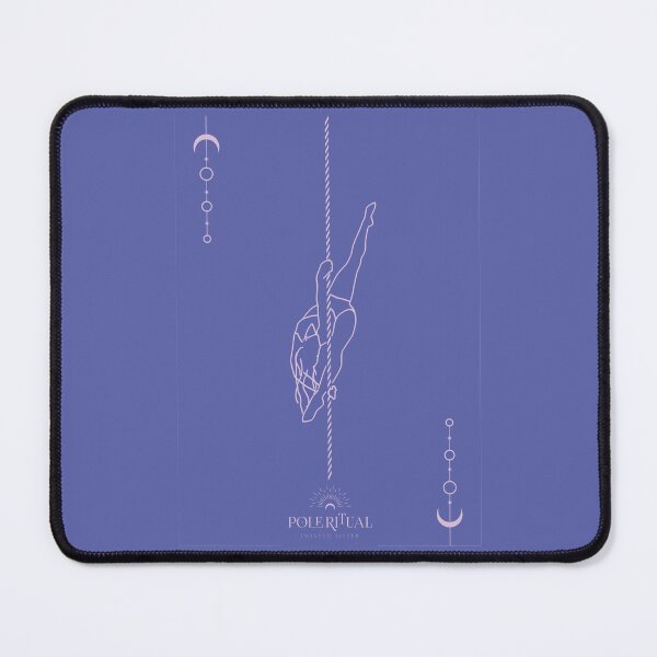 Item preview, Pole dancing illustration | Purple-Blue collection designed and sold by MarieBlly.