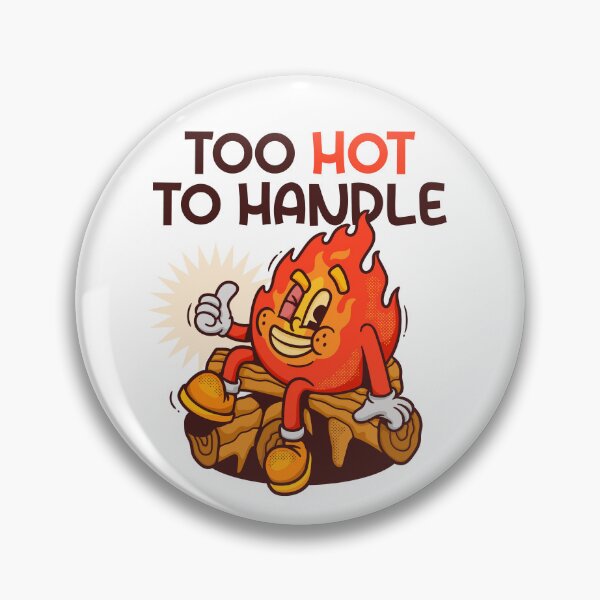 Item preview, Born to Burn – Funny Flame Character Design designed and sold by Wise-Geek.