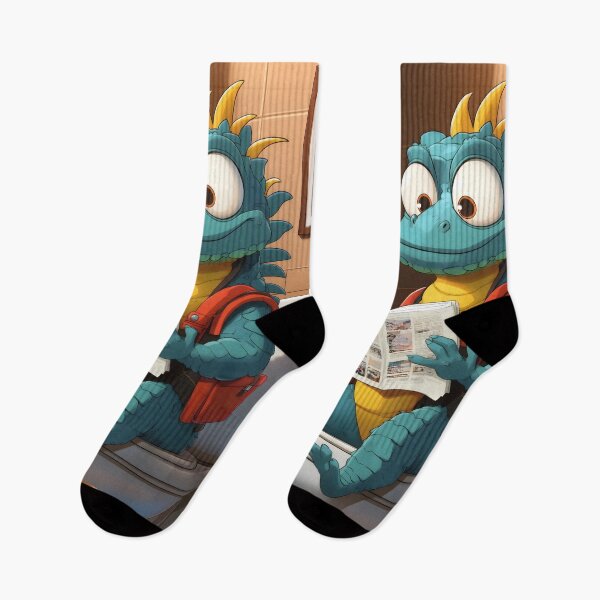 Item preview, Animal Toilet Curious Playful Backpacked Iguana Enjoys Morning News Ritual designed and sold by juniorcastros.