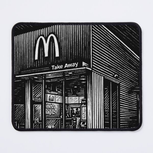 Item preview, McDonald's Woodcut designed and sold by Wanderdreaming.