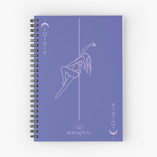 Item preview, Pole dancing illustration | Purple-Blue collection designed and sold by MarieBlly.
