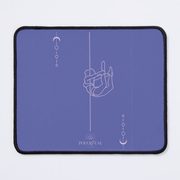 Item preview, Pole dancing illustration | Purple-Blue collection designed and sold by MarieBlly.