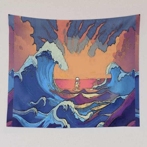 Item preview, Ocean Sunset designed and sold by ViaARTfactory.