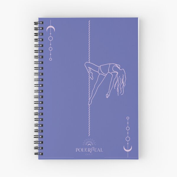 Item preview, Pole dancing illustration | Purple-Blue collection designed and sold by MarieBlly.