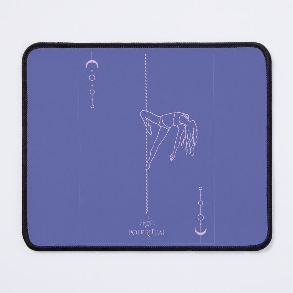 Item preview, Pole dancing illustration | Purple-Blue collection designed and sold by MarieBlly.