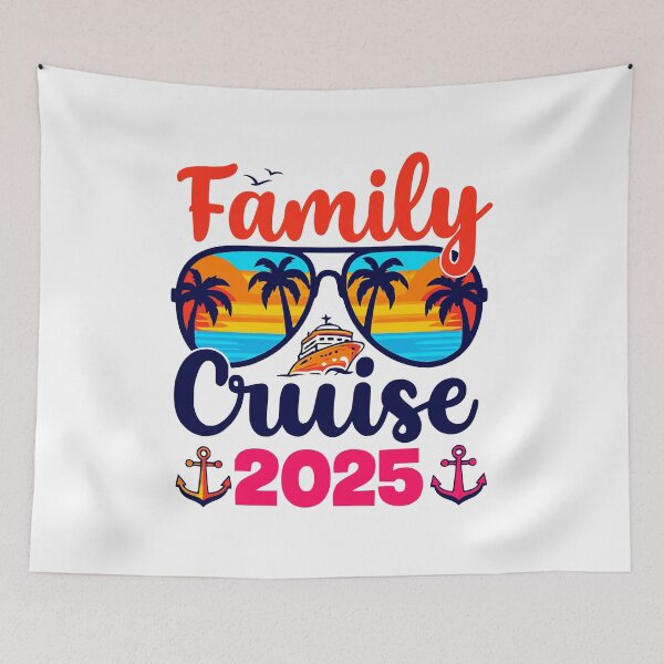 Item preview, Family Cruise 2025 Vacation Travelers Palm Vacation  designed and sold by kynzify.