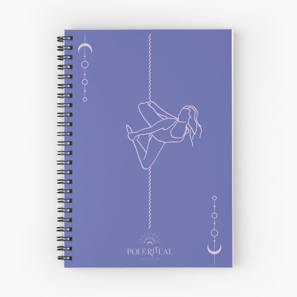 Item preview, Pole dancing illustration | Purple-Blue collection designed and sold by MarieBlly.