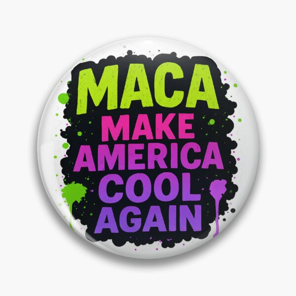Artikelvorschau, Machen Sie Amerika wieder cool (MACA) Anti-MAGA-Aufkleber entworfen und verkauft von AnTartstudios.