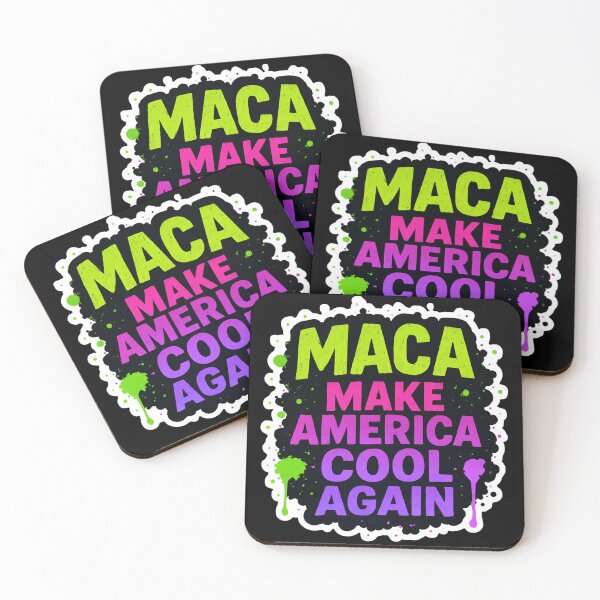 Item preview, Make America Cool Again (MACA) Anti-MAGA Sticker designed and sold by AnTartstudios.