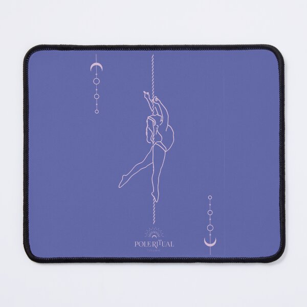 Item preview, Pole dancing illustration | Purple-Blue collection designed and sold by MarieBlly.