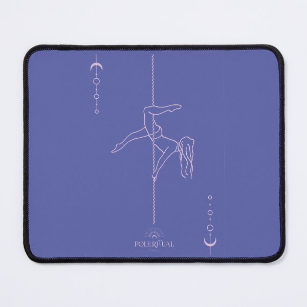 Item preview, Pole dancing illustration | Purple-Blue collection designed and sold by MarieBlly.