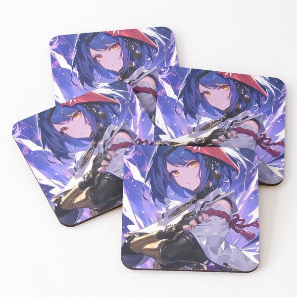 Item preview, Kujou Sara Genshin Impact Game Shrine Maiden Confident designed and sold by juniorcastros.
