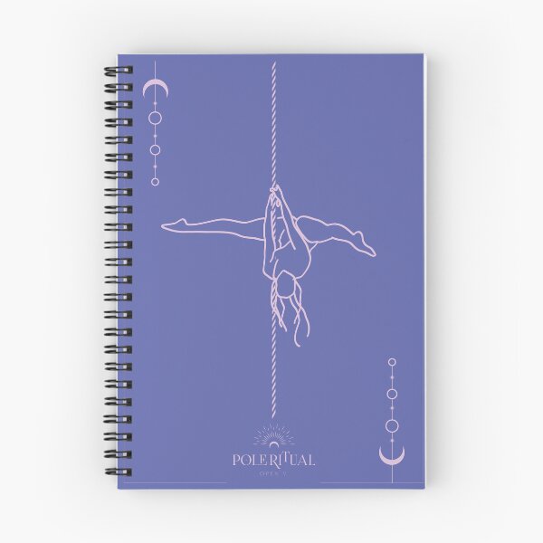 Item preview, Pole dancing illustration | Purple-Blue collection designed and sold by MarieBlly.