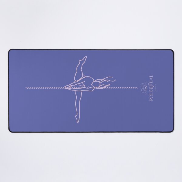Item preview, Pole dancing illustration | Purple-Blue collection designed and sold by MarieBlly.
