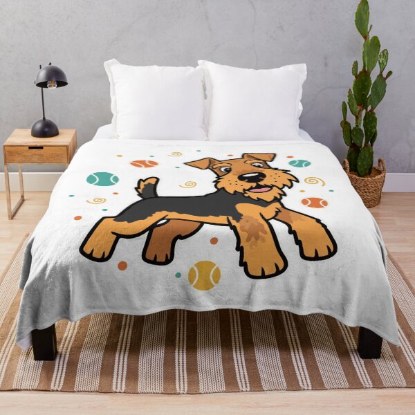 Item preview, Playful Airedale Terrier Dog Lovers designed and sold by The Real Life Symphony.