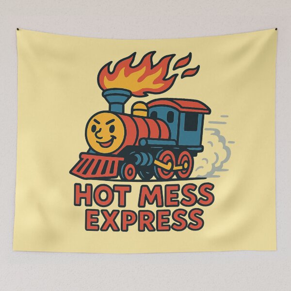 Item preview, Hot Mess Express designed and sold by xmoudx.